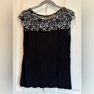 Black Lace Top